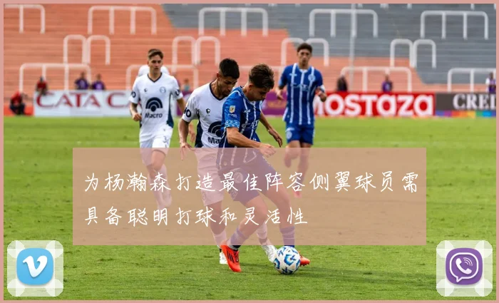 为杨瀚森打造最佳阵容侧翼球员需具备聪明打球和灵活性